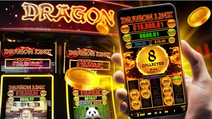 Golden Dragon slot game with JDB logo